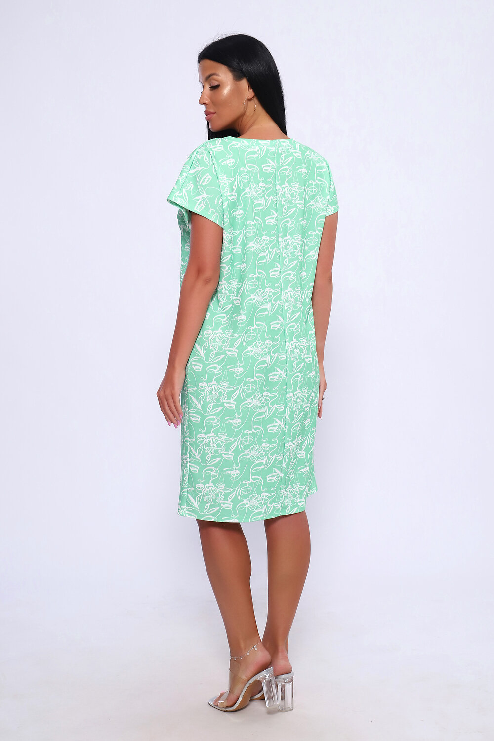 Натали Платье 580654 24679 мятный