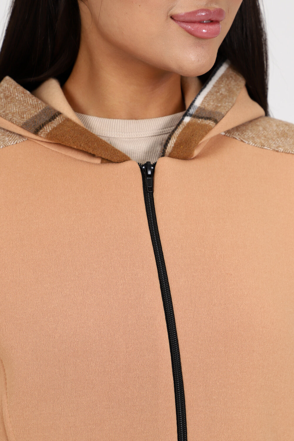 Натали Толстовка 580655 52347 персиковый