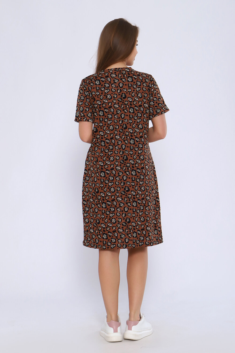 Натали Платье 580656 13214 коричневый