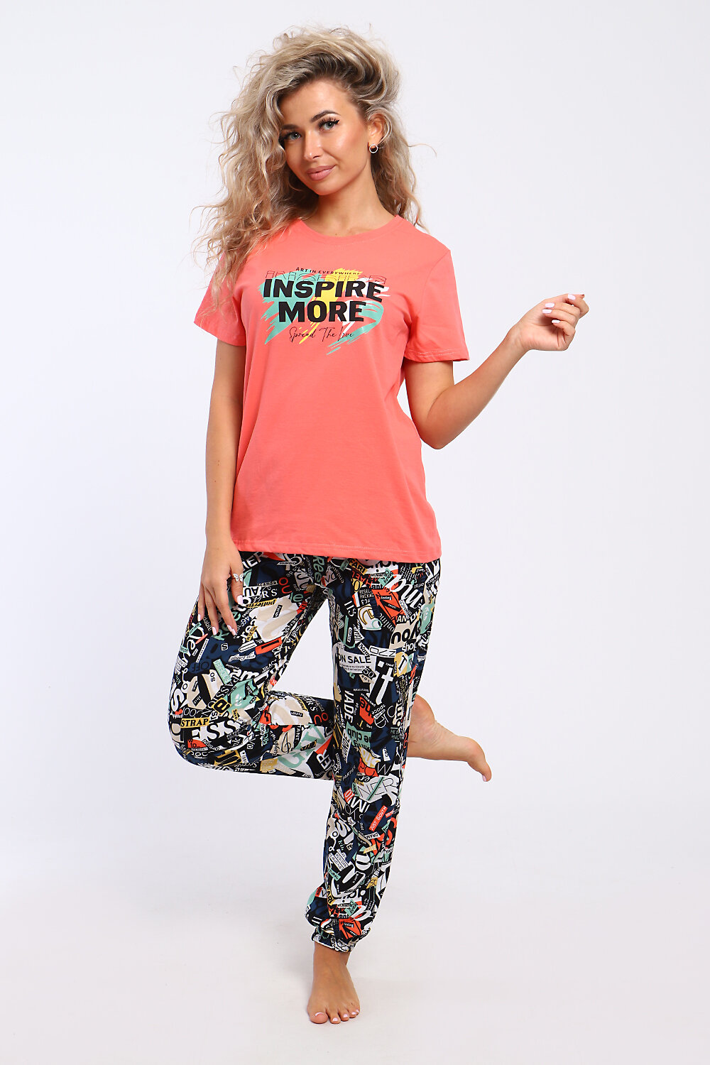 Натали Костюм 580660 13210 коралловый