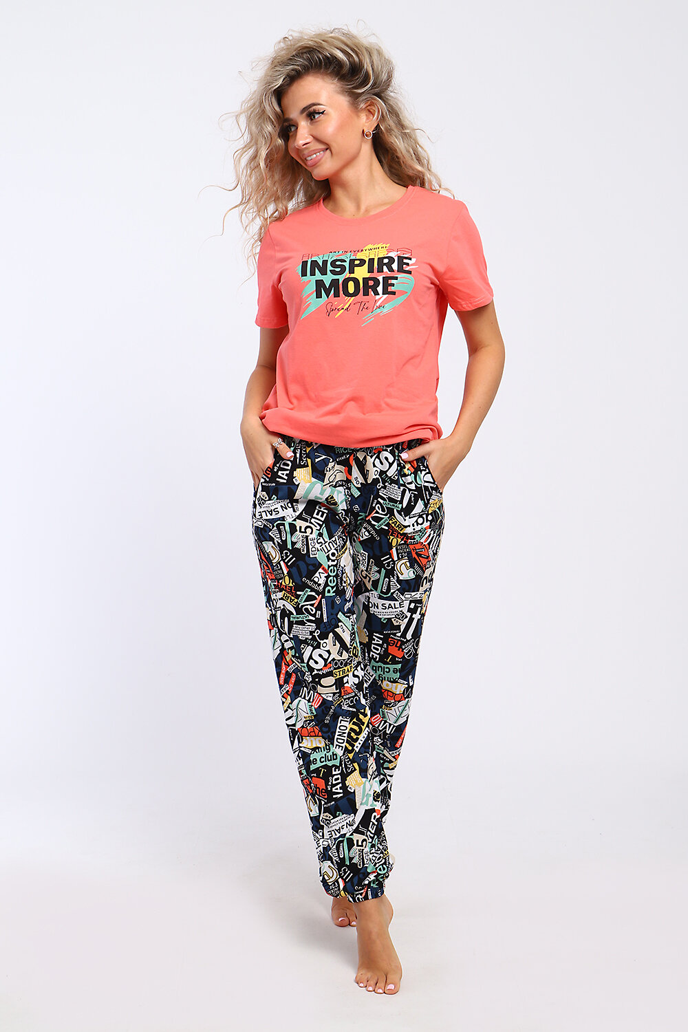 Натали Костюм 580660 13210 коралловый