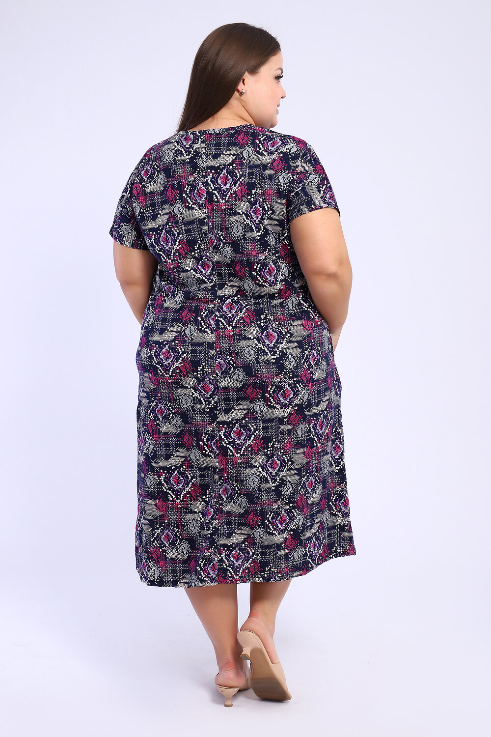 Натали Платье 580662 13209 фиолетовый