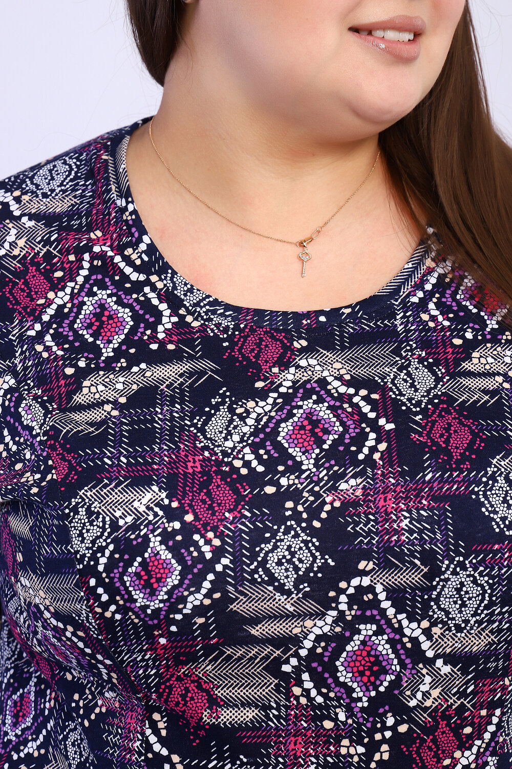 Натали Платье 580662 13209 фиолетовый