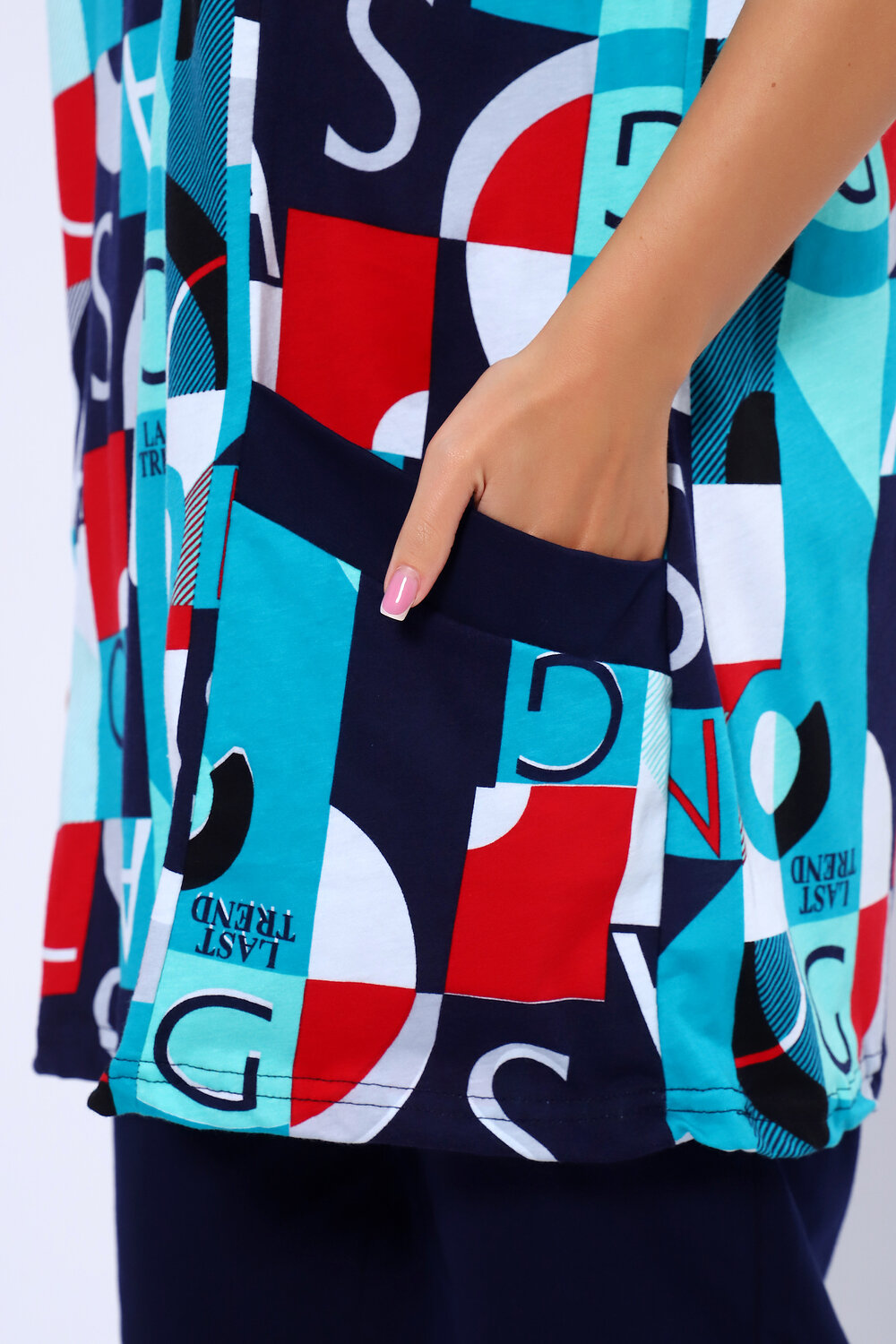 Натали Костюм 580670 13206 сине-зеленый