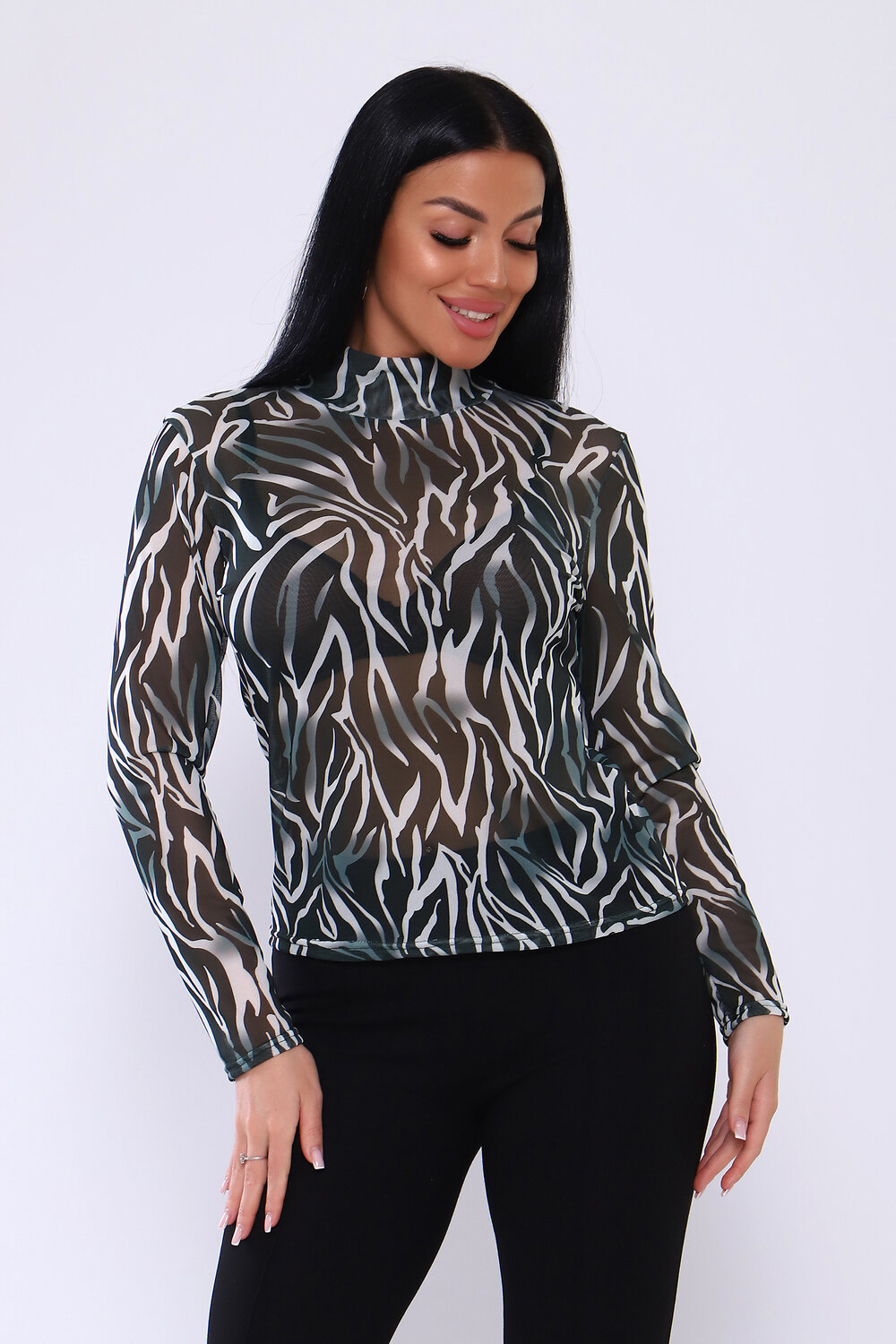 Натали Водолазка 580677 24675 зебра