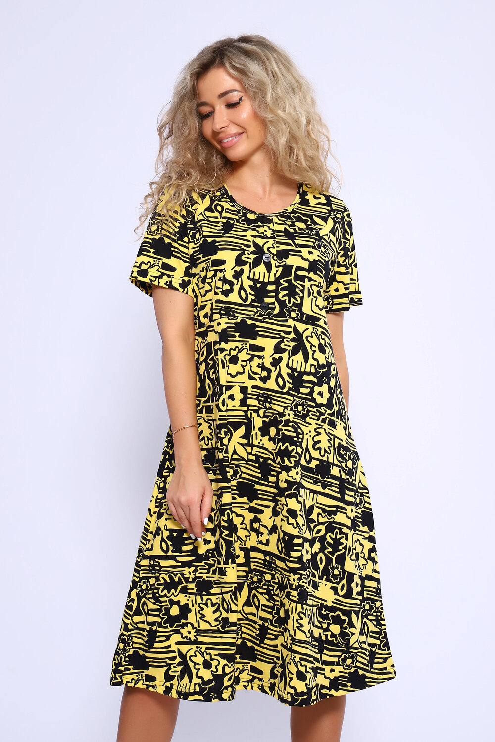 Натали Платье 580678 13200 желтый