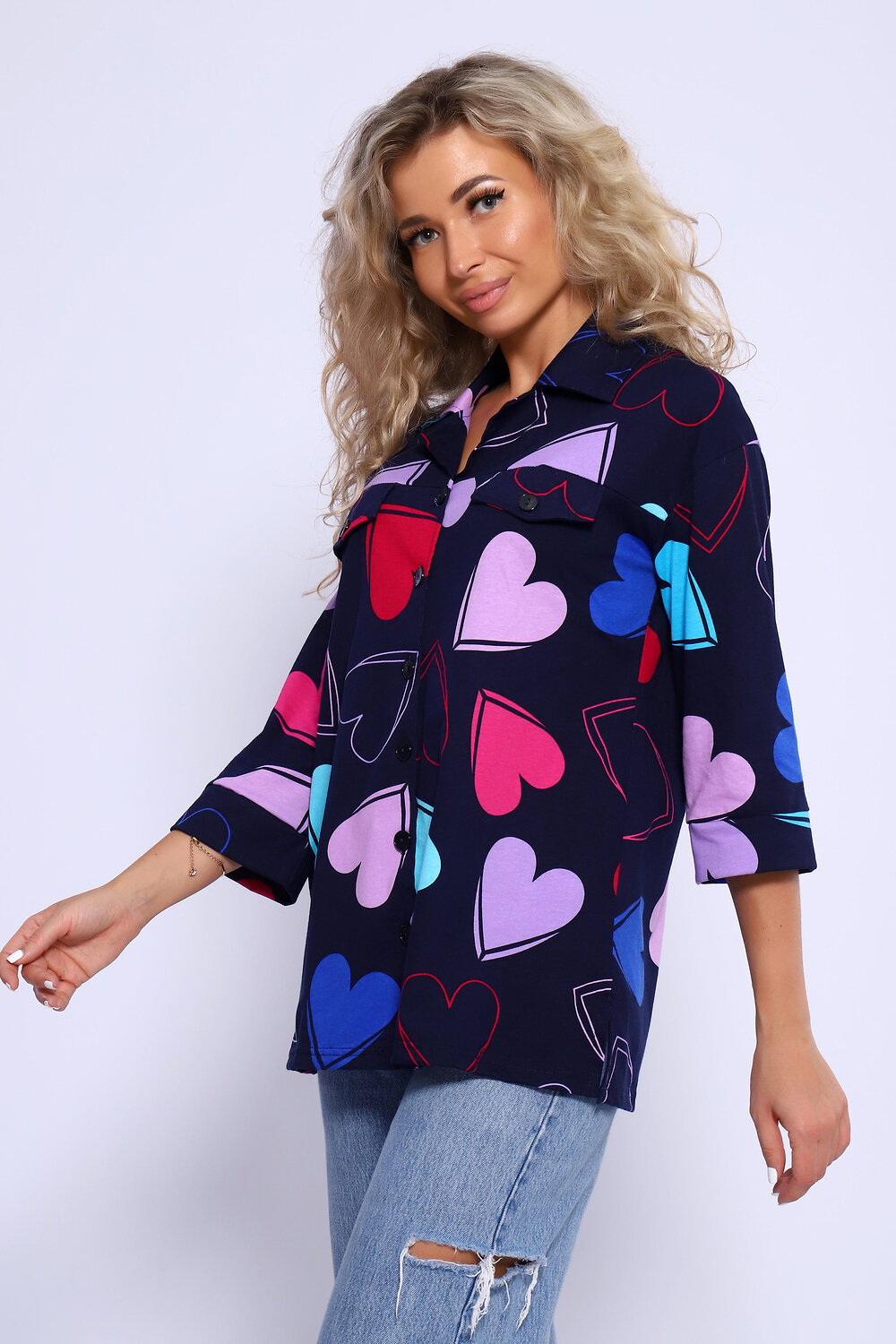 Натали Туника 580682 13197 темно-синий