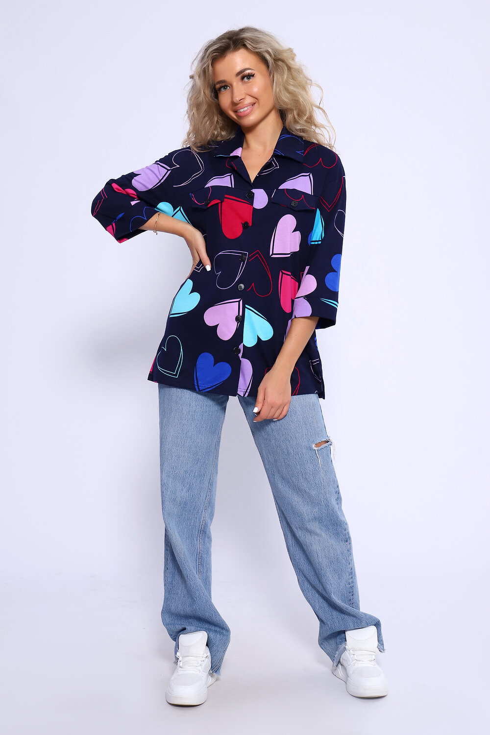 Натали Туника 580682 13197 темно-синий