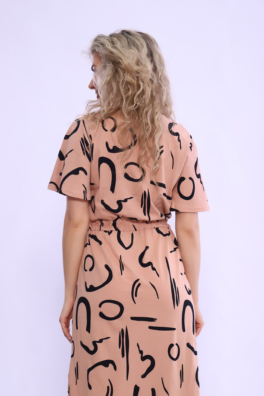 Натали Платье 580687 13195 пудрово-розовый