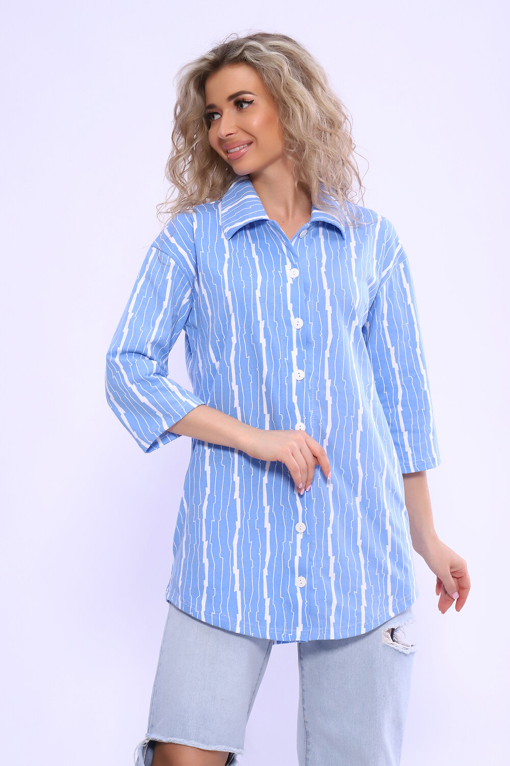 Натали Туника 580689 13191 голубой