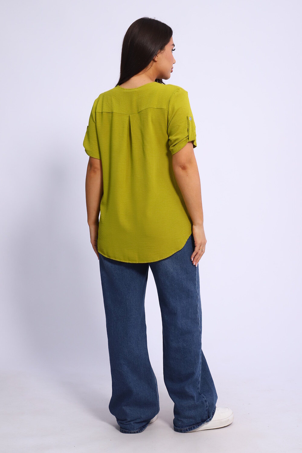 Натали Туника 580690 52343 оливковый