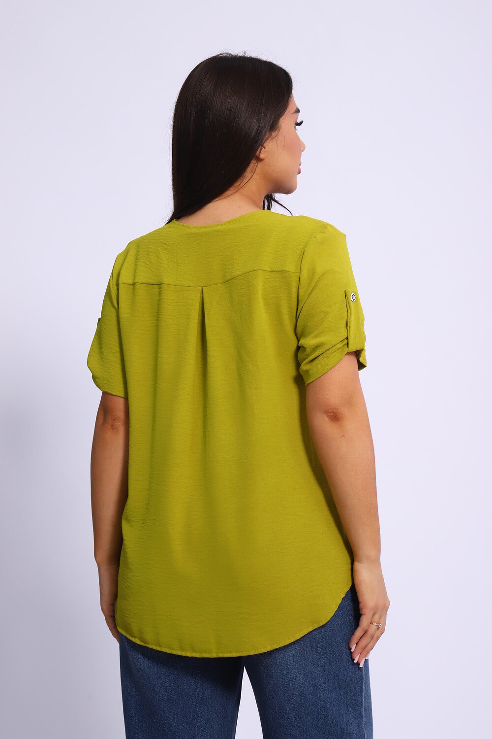 Натали Туника 580690 52343 оливковый