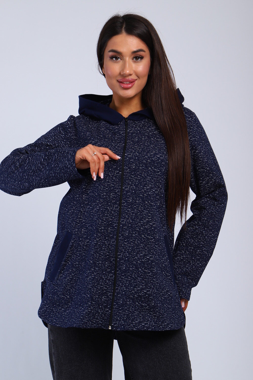 Натали Толстовка 580695 52340 темно-синий
