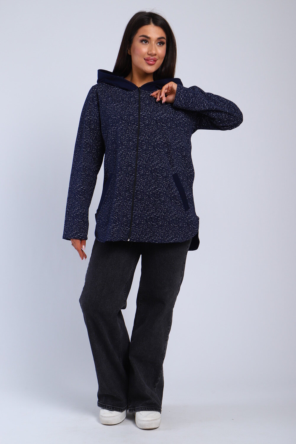 Натали Толстовка 580695 52340 темно-синий