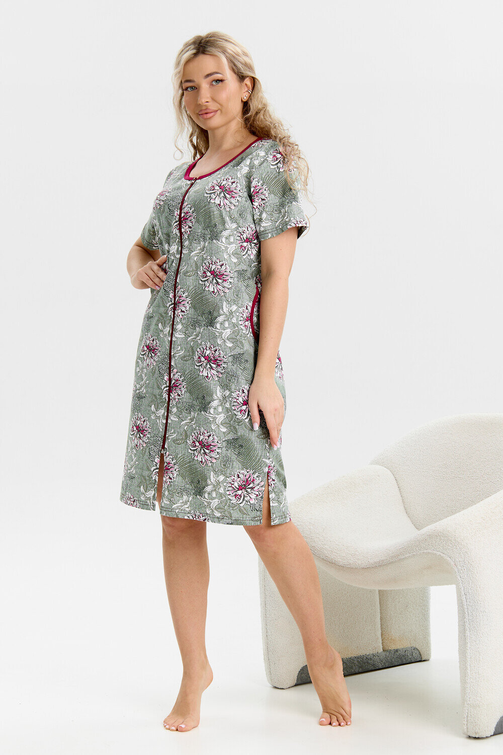 Натали Халат 580706 37002 хаки