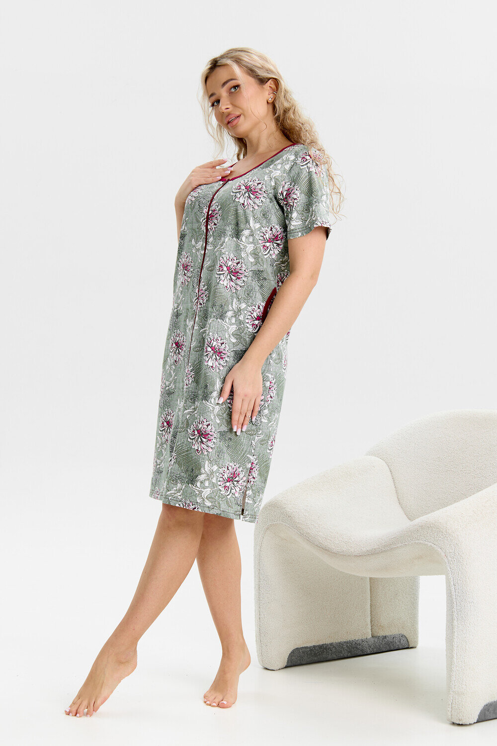 Натали Халат 580706 37002 хаки