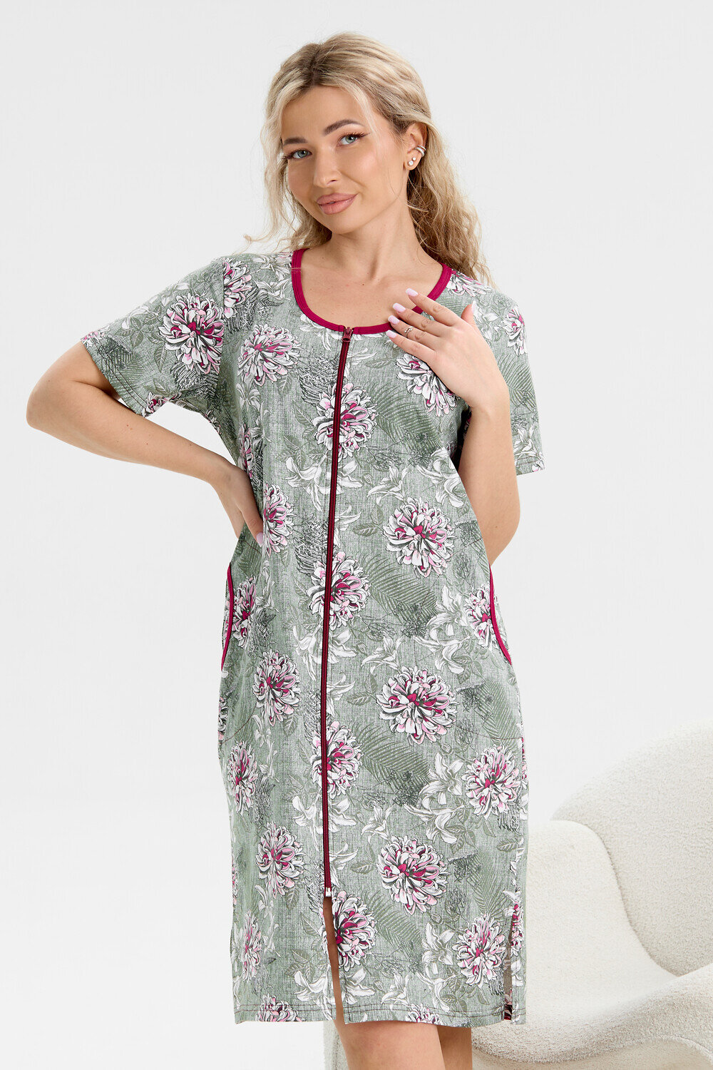 Натали Халат 580706 37002 хаки