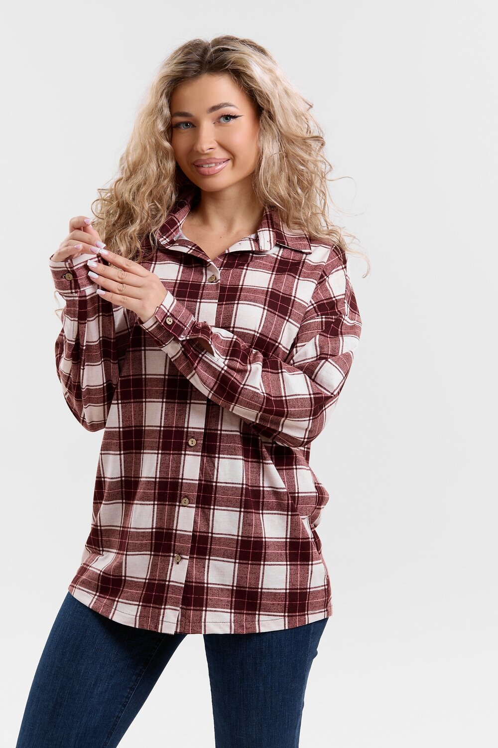 Натали Рубашка 580708 36995 коричневый