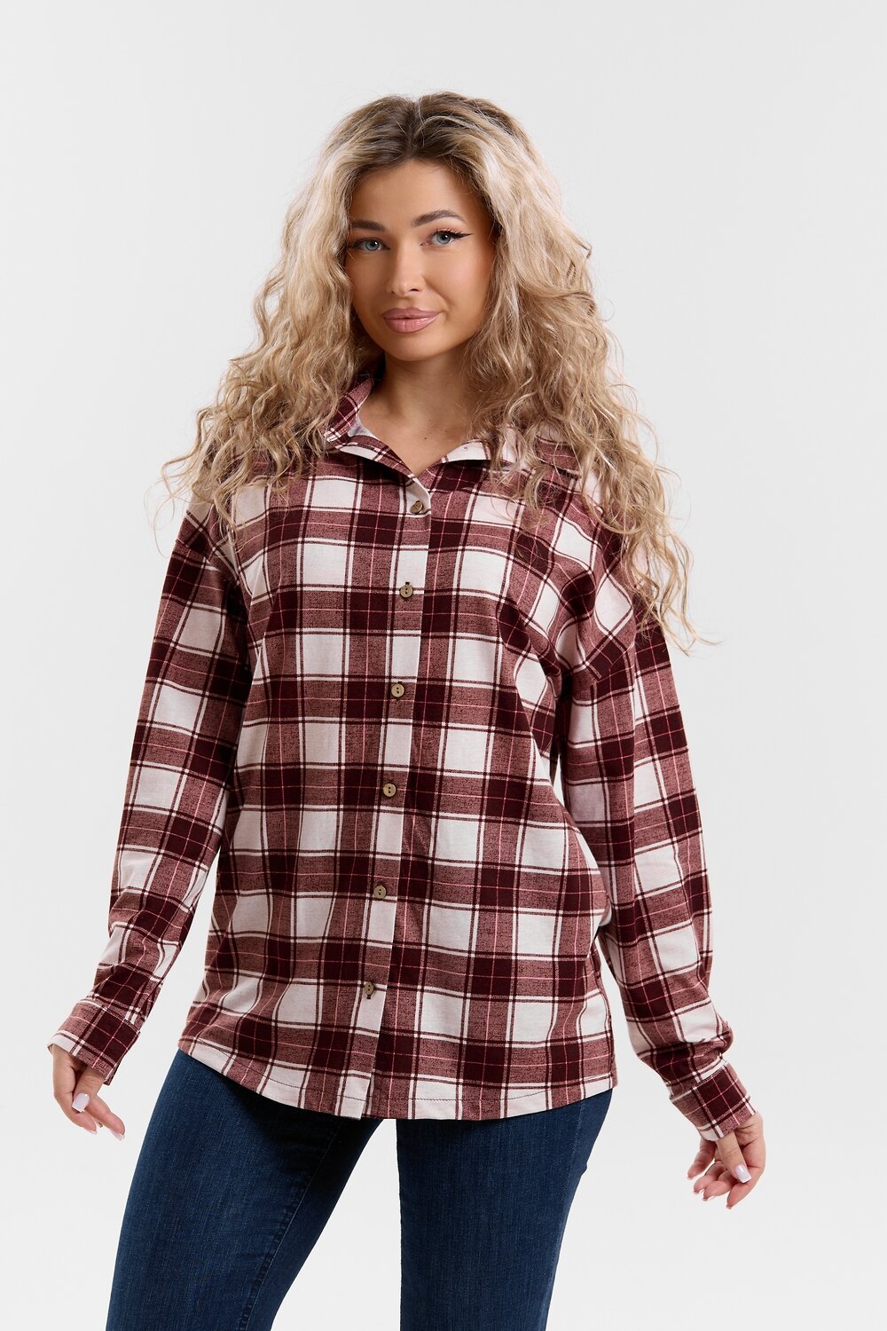 Натали Рубашка 580708 36995 коричневый