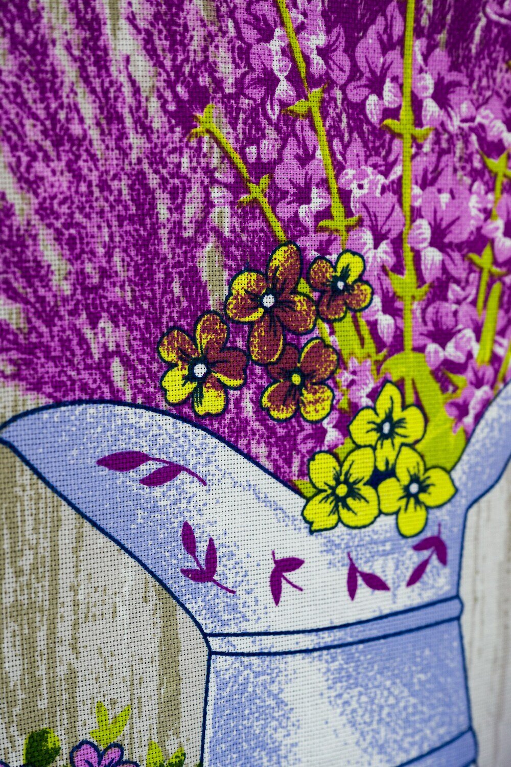 Натали Полотенце 580710 Полотенце кухонное Букет лаванды бежевый