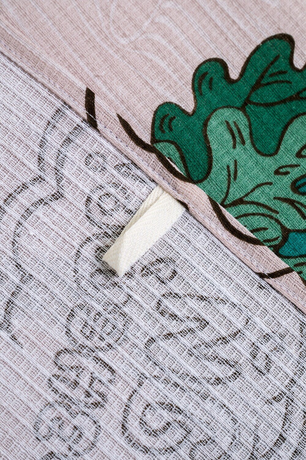 Натали Полотенце 580711 Полотенце банное Поддай жару серый+бежевый