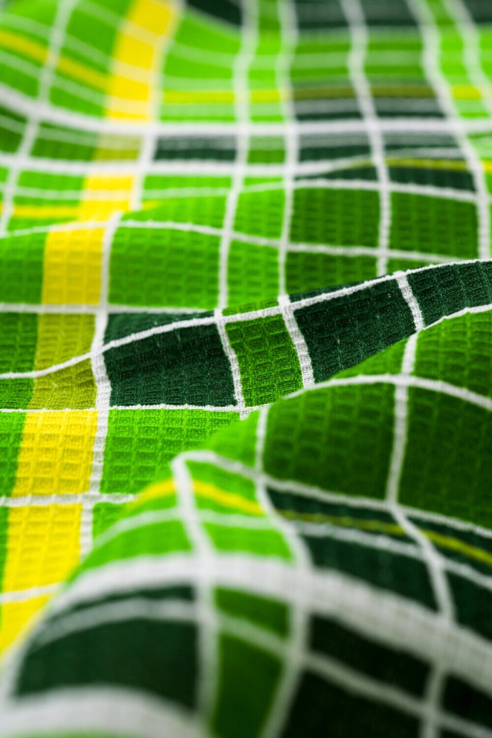 Натали Полотенце 580712 Полотенце пляжное Яркая клетка зеленый