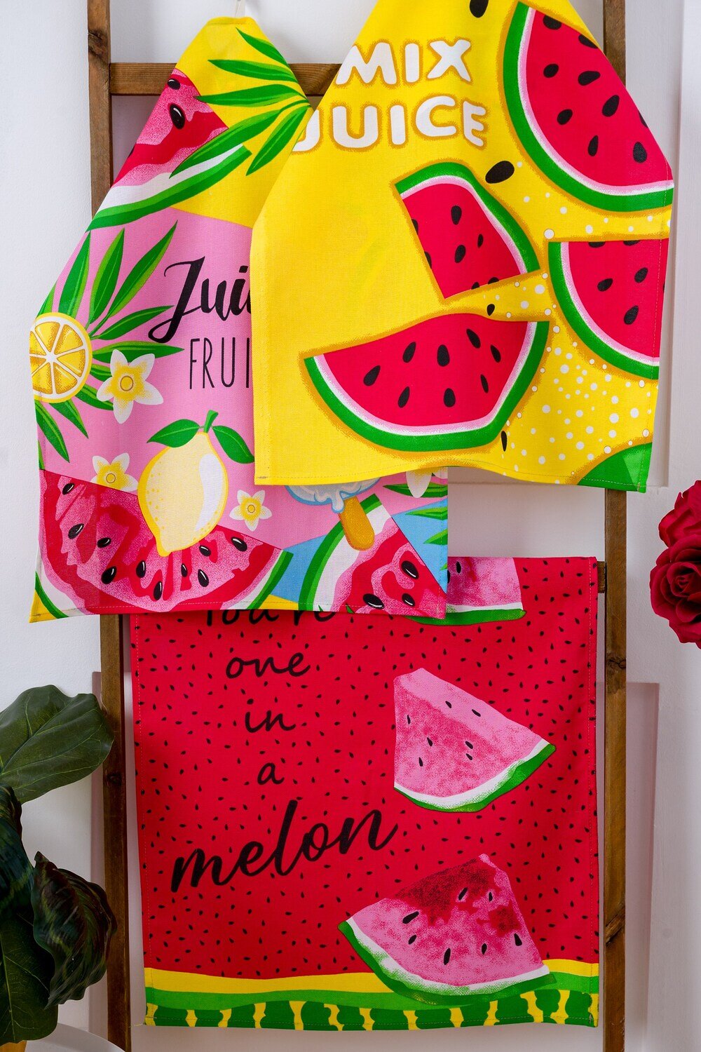 Натали Полотенце 580713 3 желтый,  зеленый