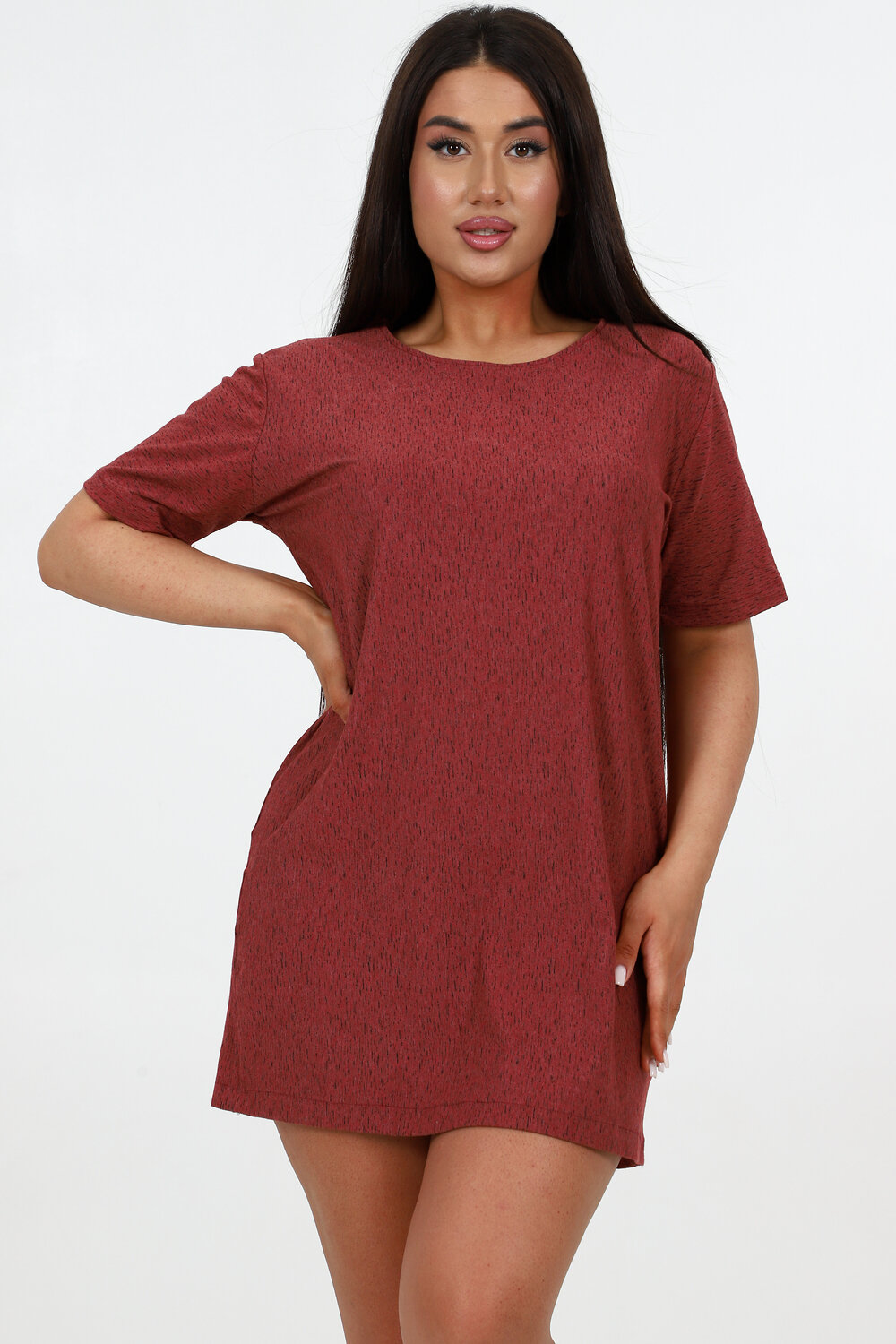 Натали Туника 580721 52332 бордовый