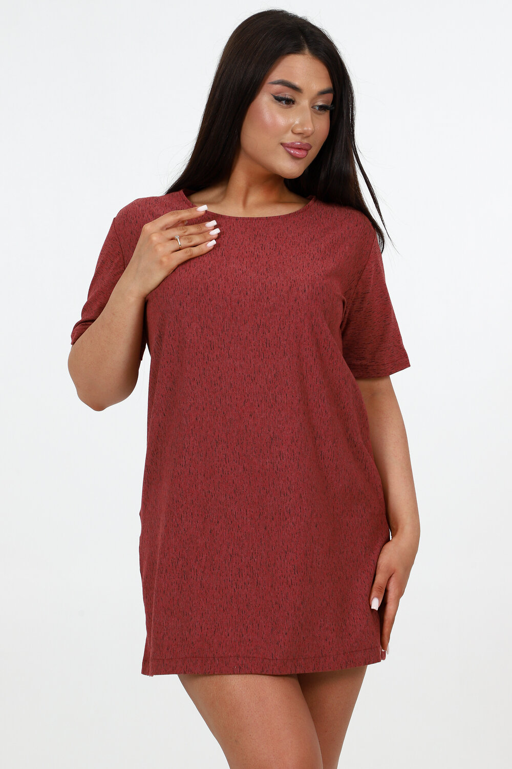 Натали Туника 580721 52332 бордовый