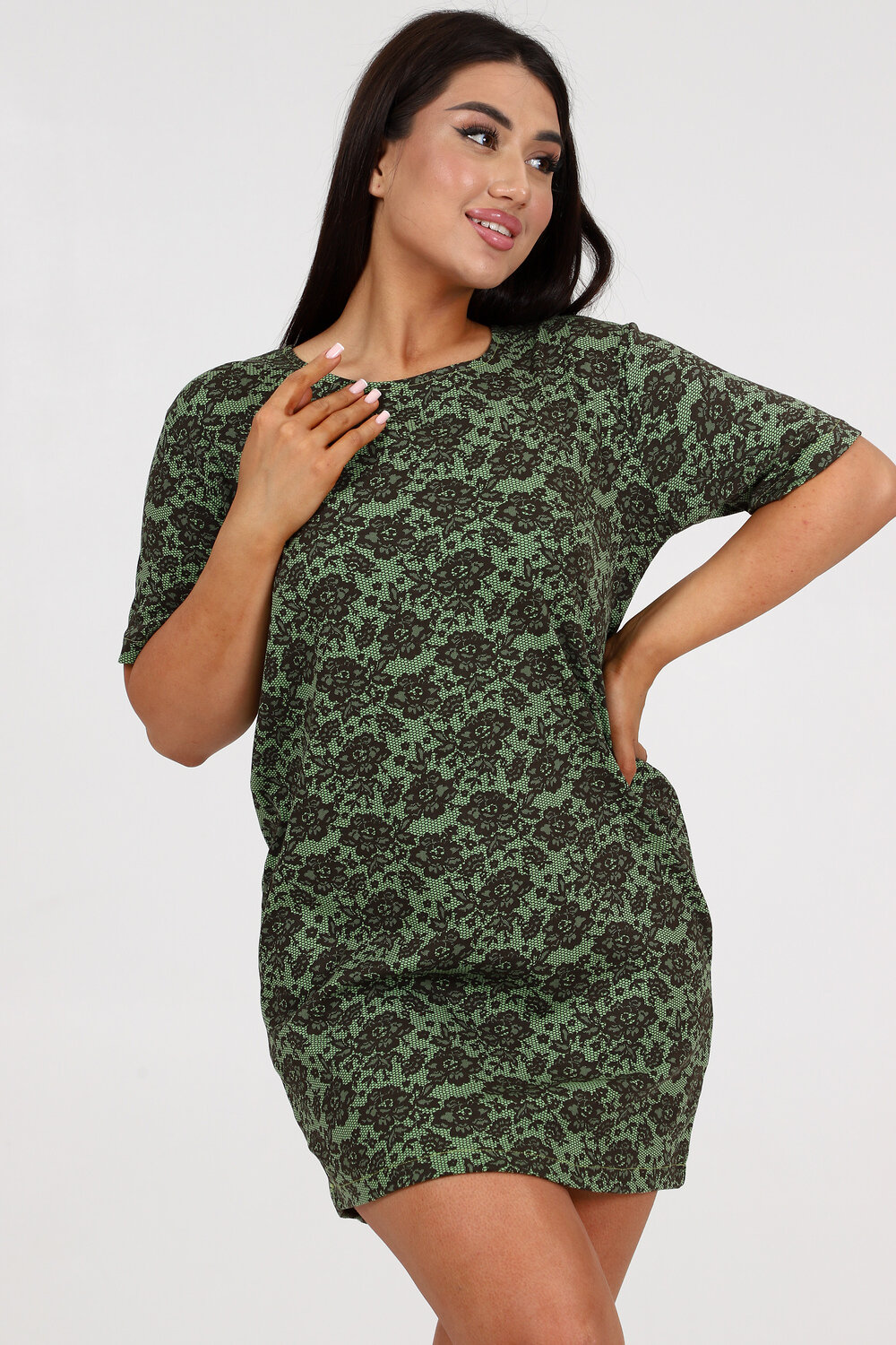 Натали Туника 580725 52332 темно-зеленый