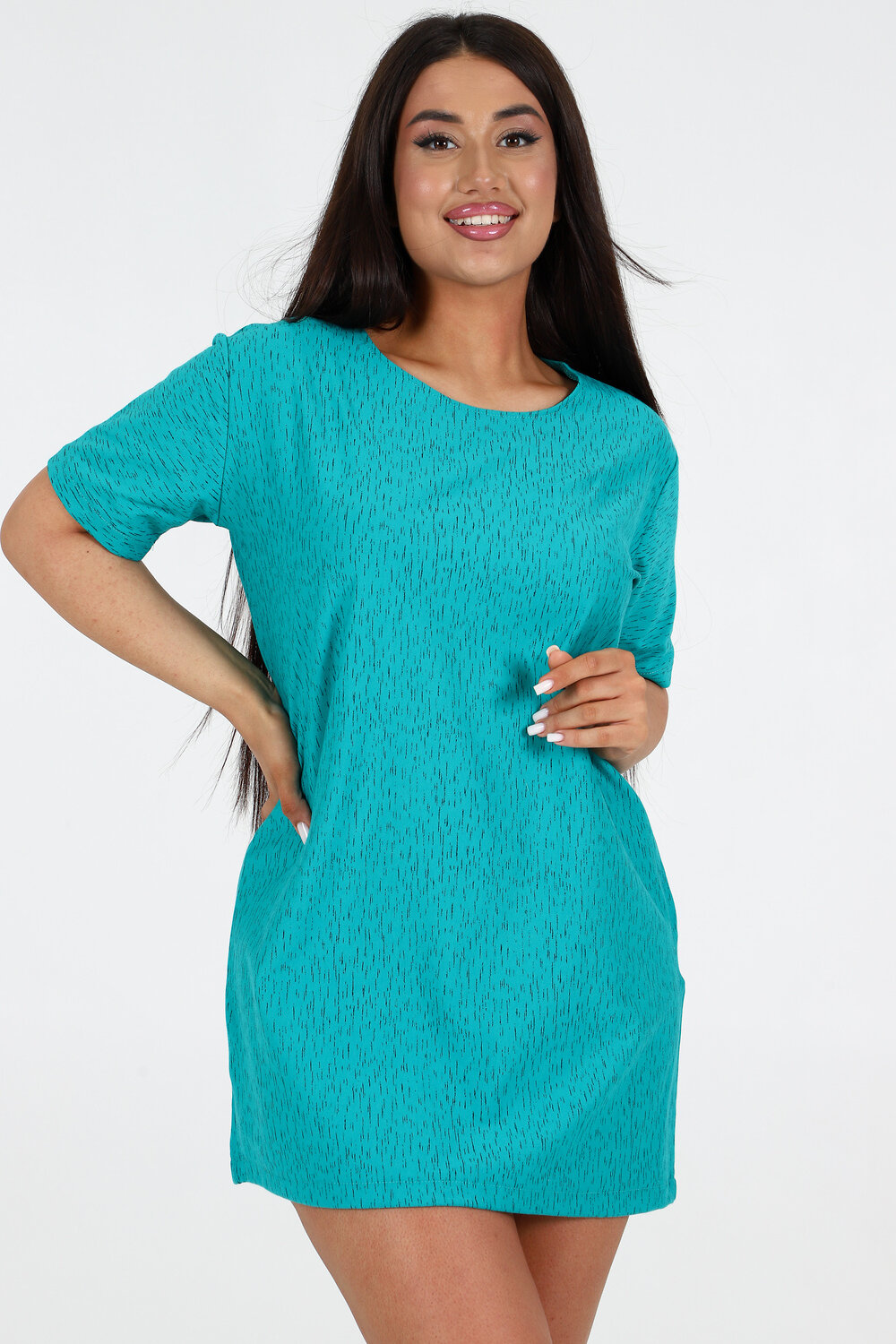 Натали Туника 580729 52331 изумрудный