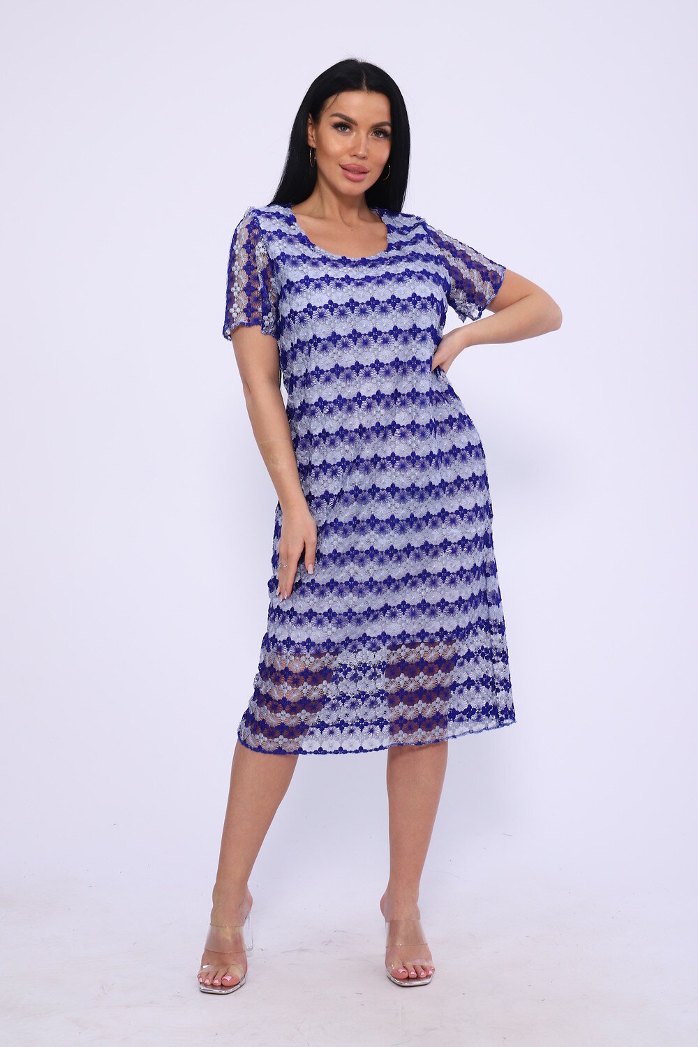 Натали Платье 580732 52330 синий