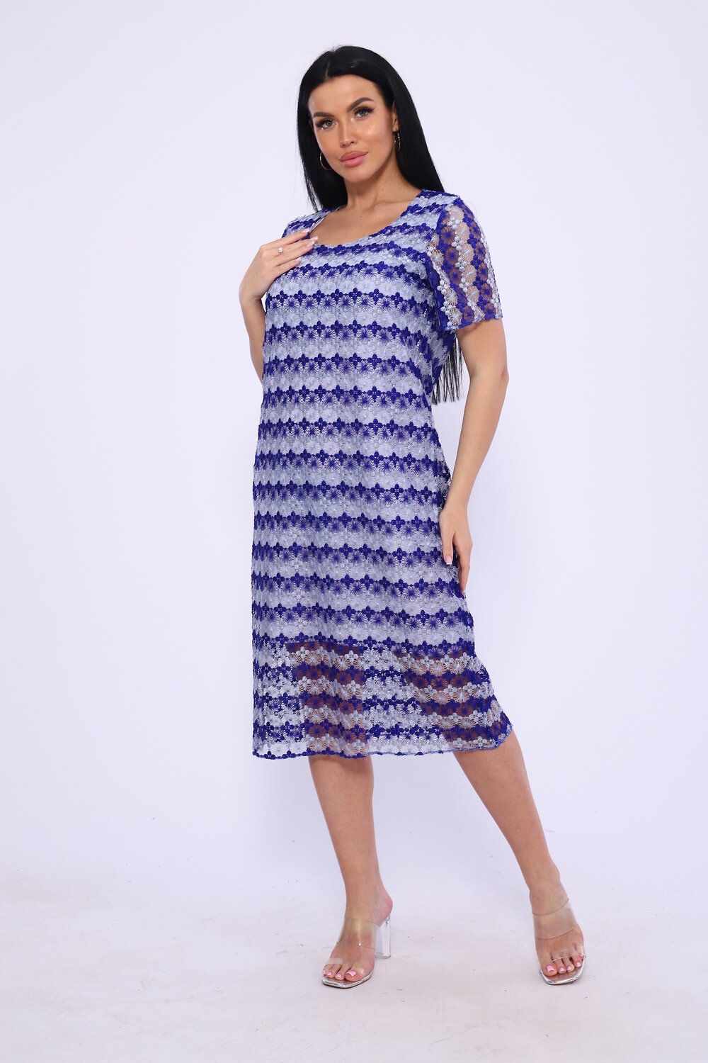 Натали Платье 580732 52330 синий