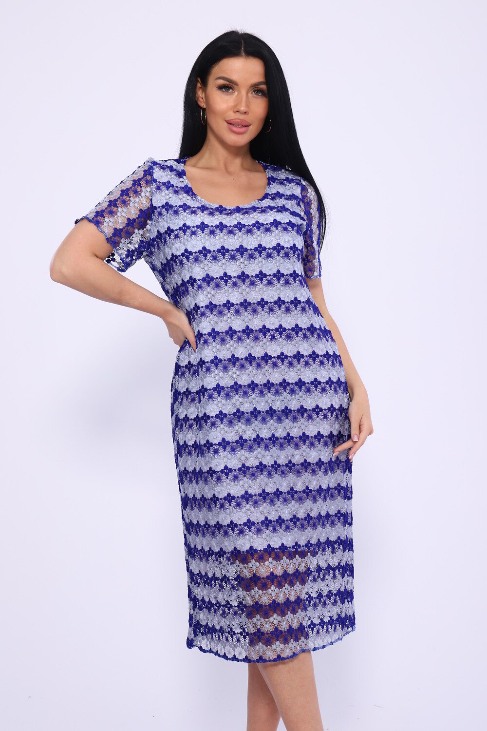 Натали Платье 580732 52330 синий