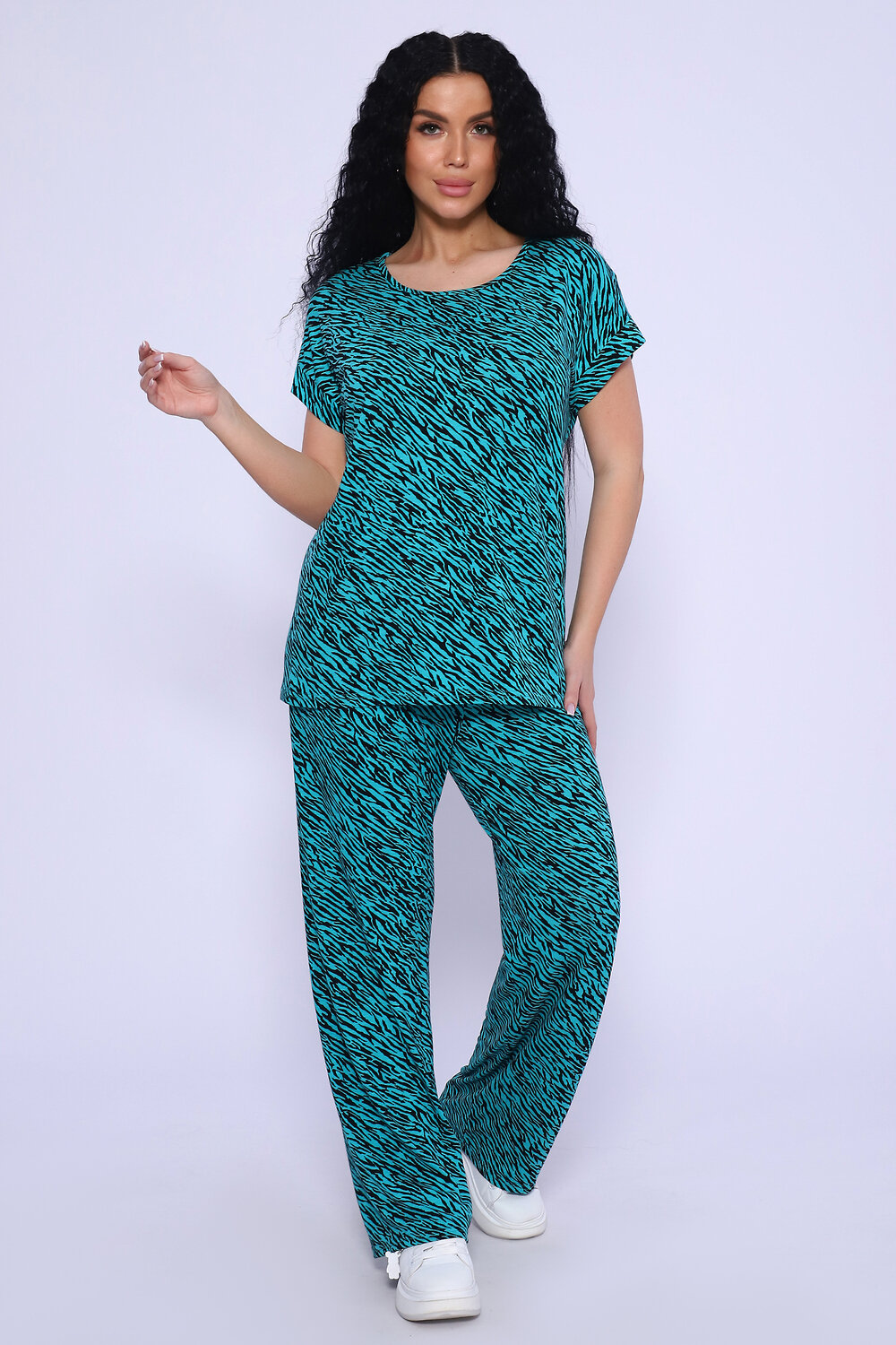 Натали Костюм 580741 24669 бирюзовый