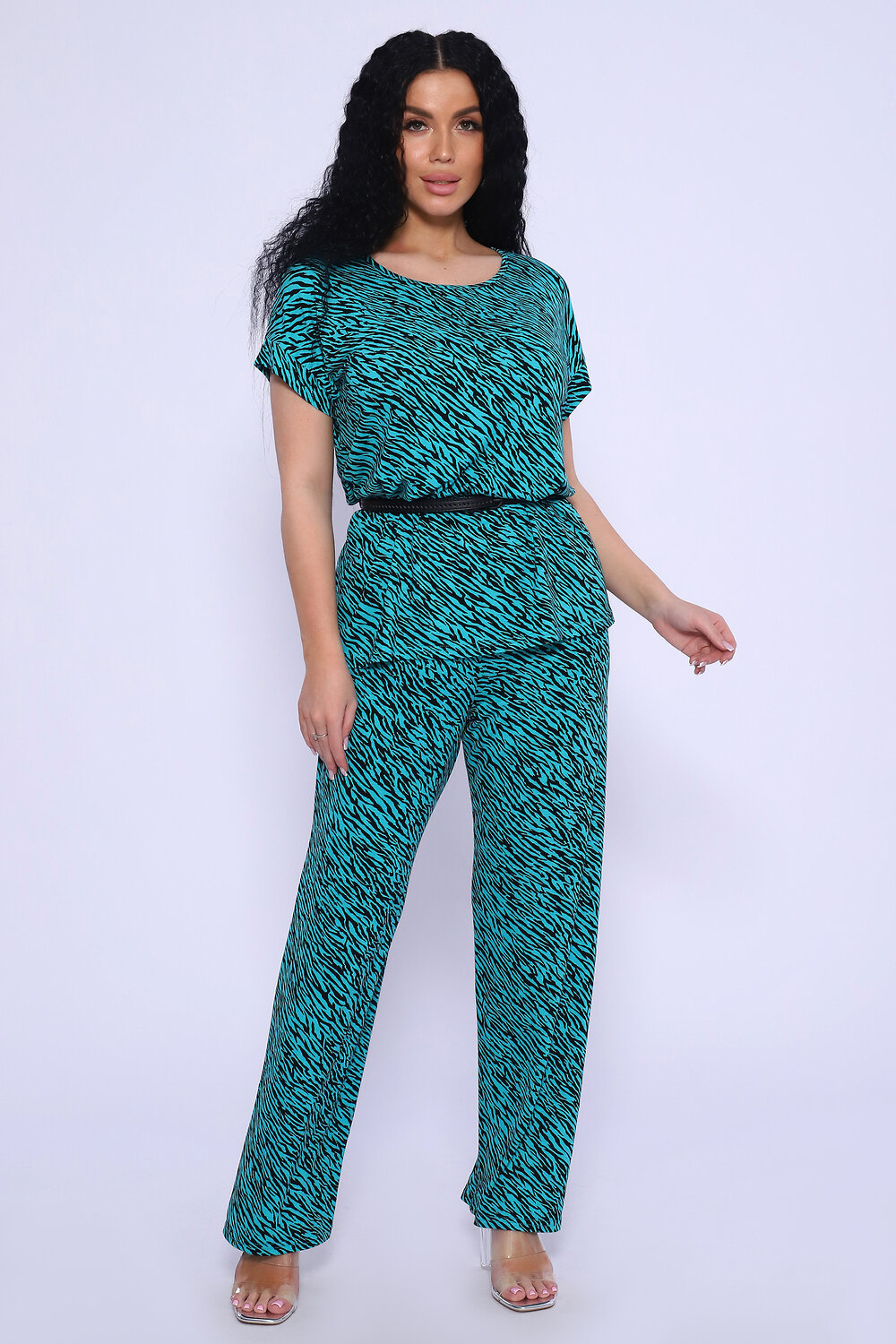 Натали Костюм 580741 24669 бирюзовый