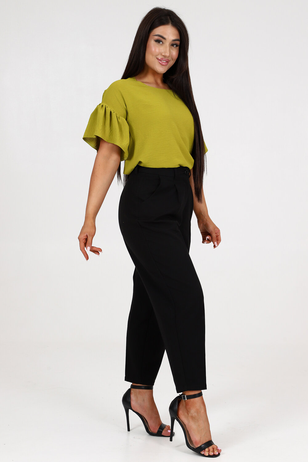 Натали Туника 580745 52326 оливковый