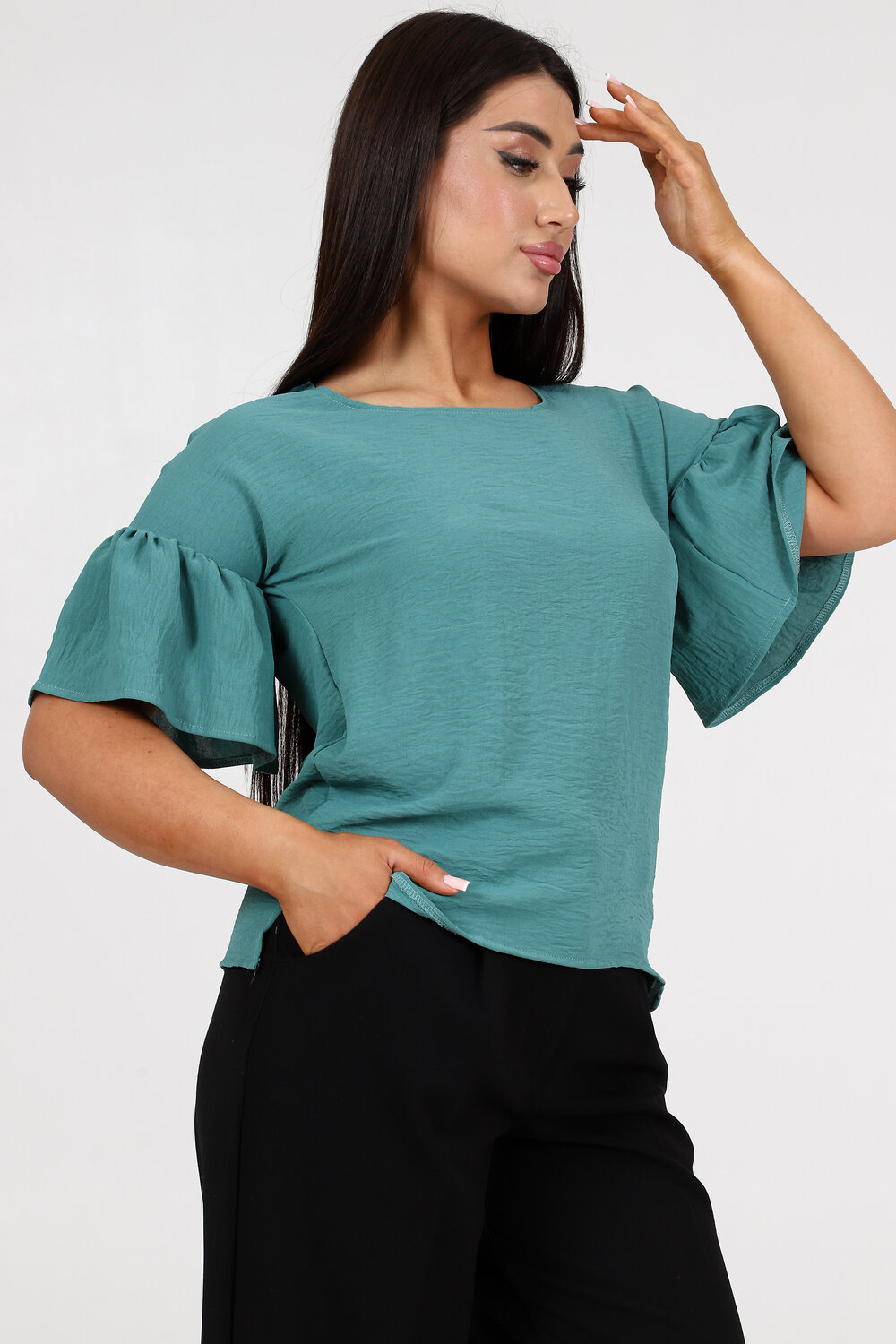 Натали Туника 580747 52326 изумрудный