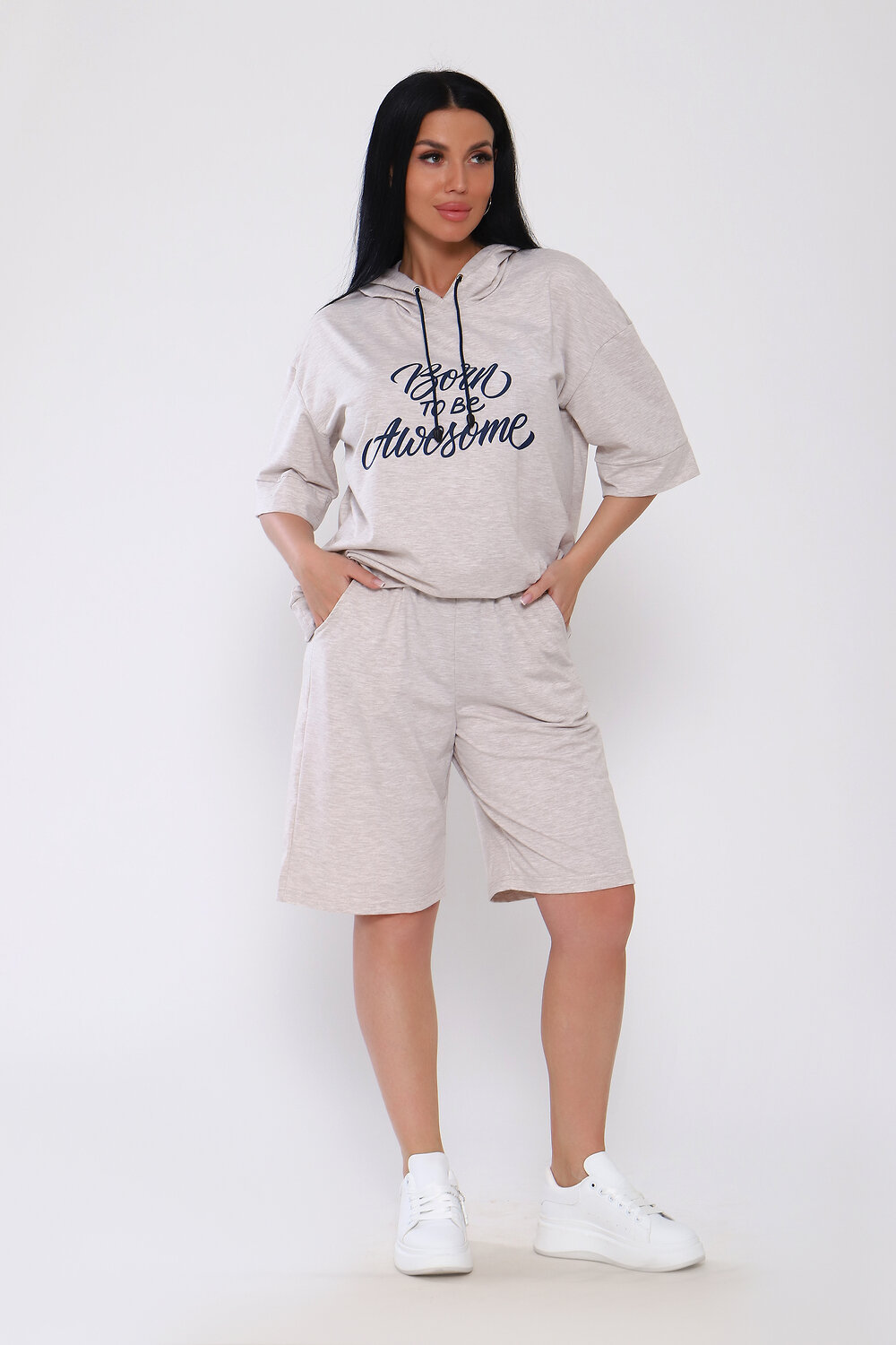 Натали Костюм 580753 78545 бежевый