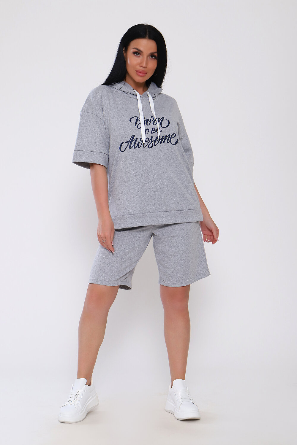 Натали Костюм 580754 78545 серый