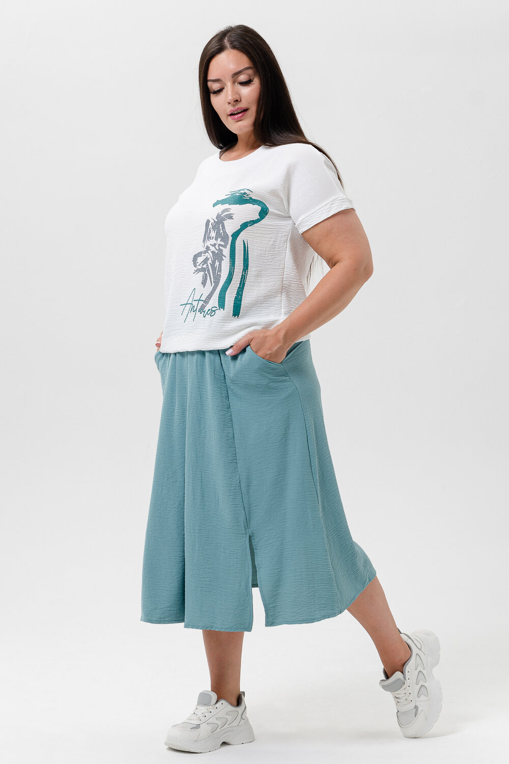 Натали Костюм 580757 52323 изумрудный