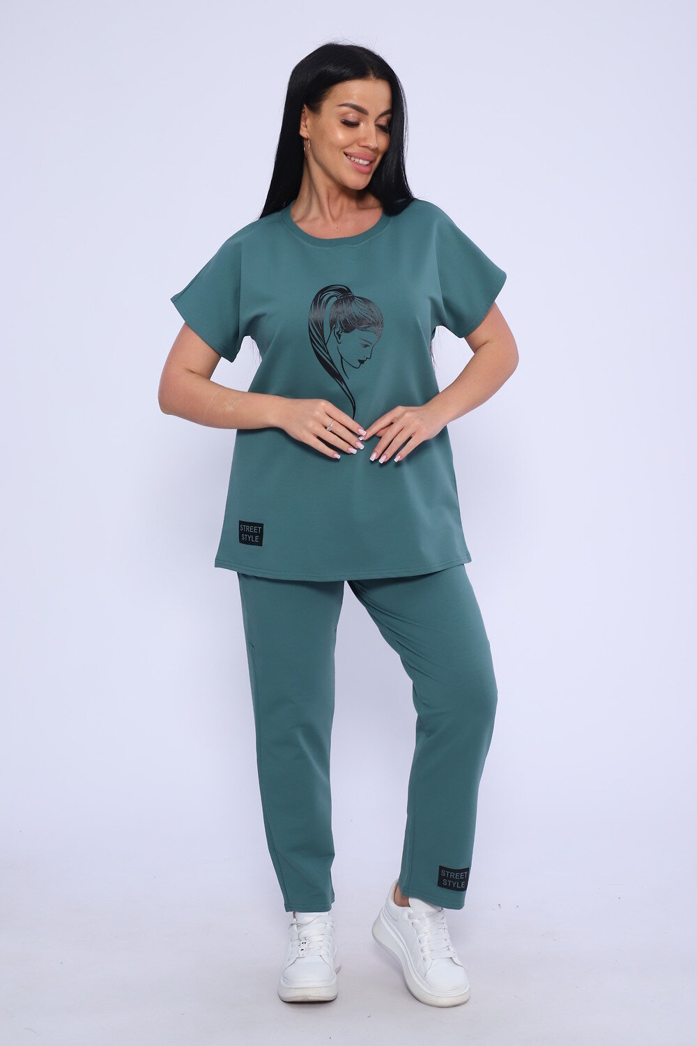 Натали Костюм 580760 52318 зеленый