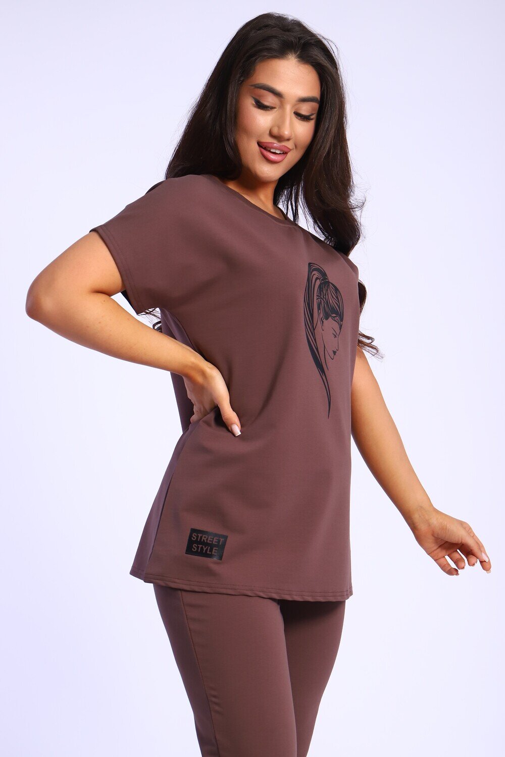 Натали Костюм 580761 52318 коричневый