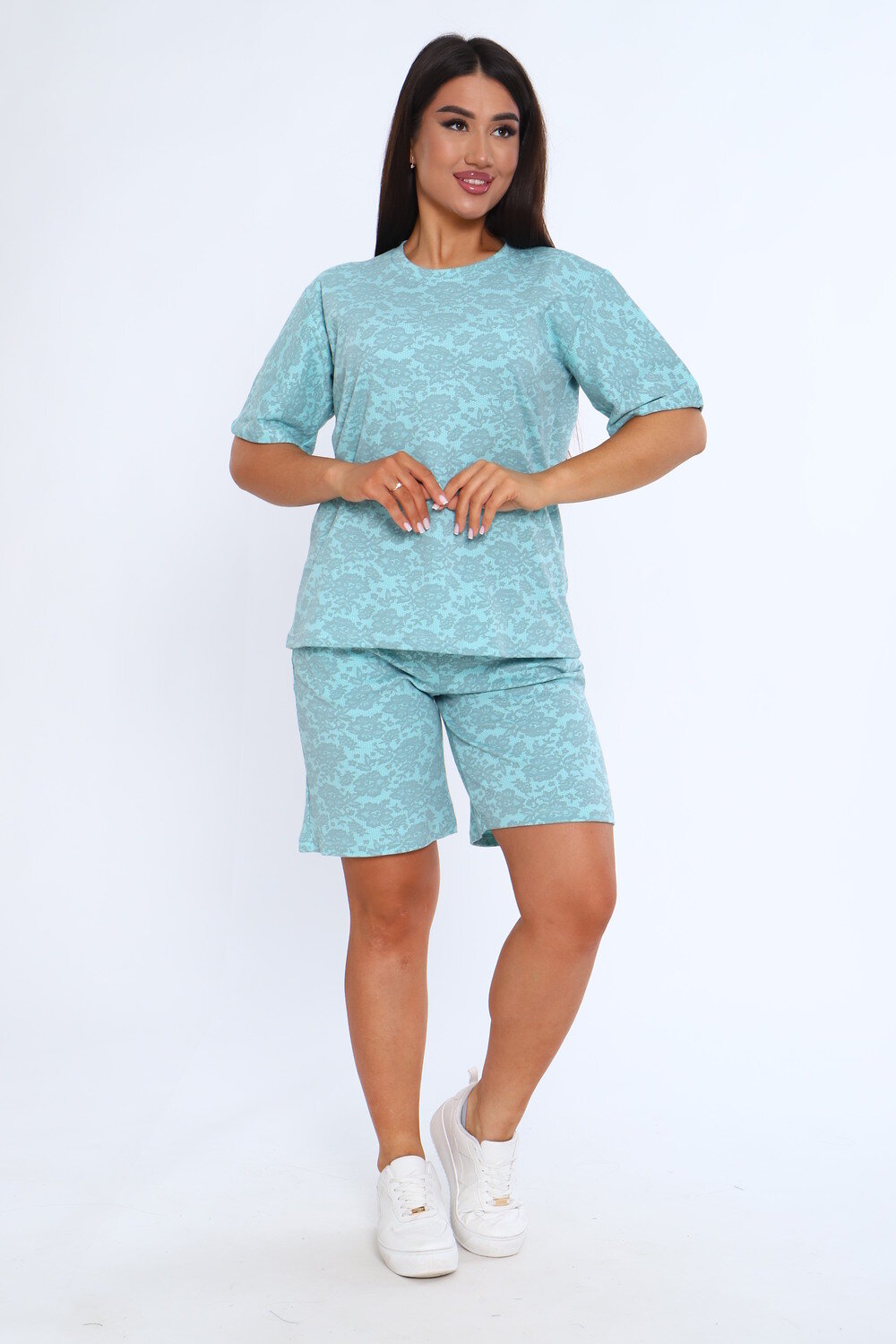 Натали Костюм 580766 52317 бирюзовый