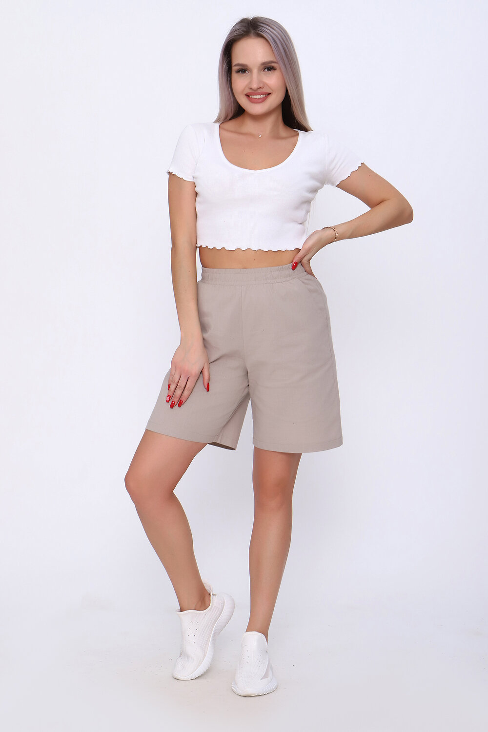 Натали Шорты 580779 20676 серый