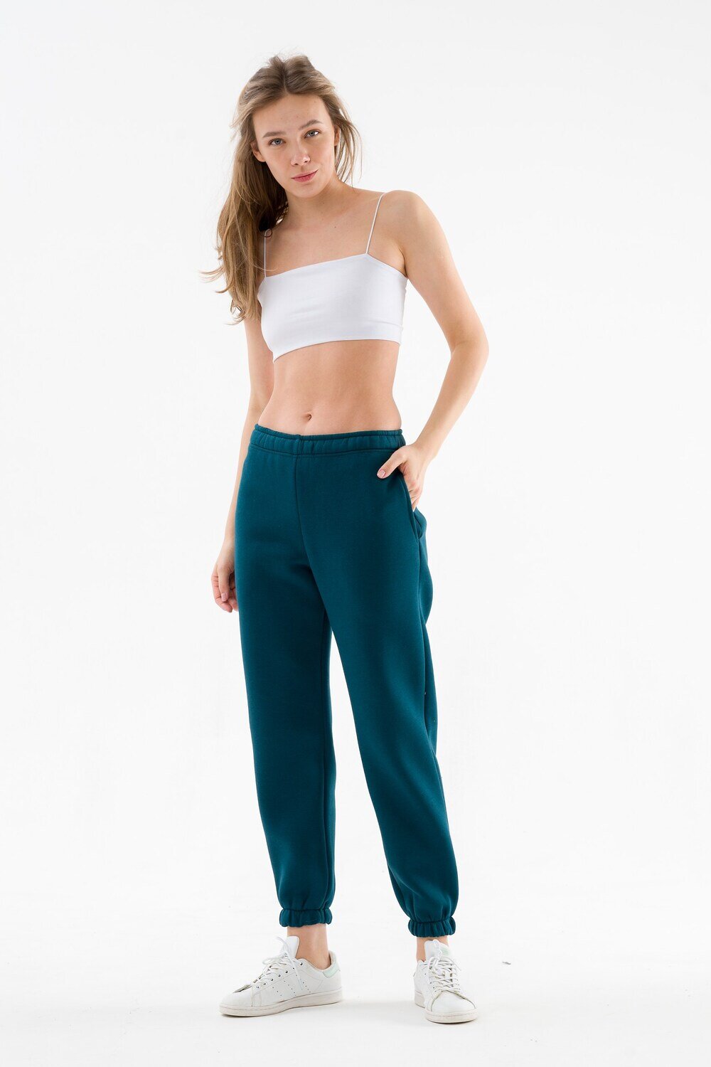 Натали Брюки 580784 89603 изумрудный