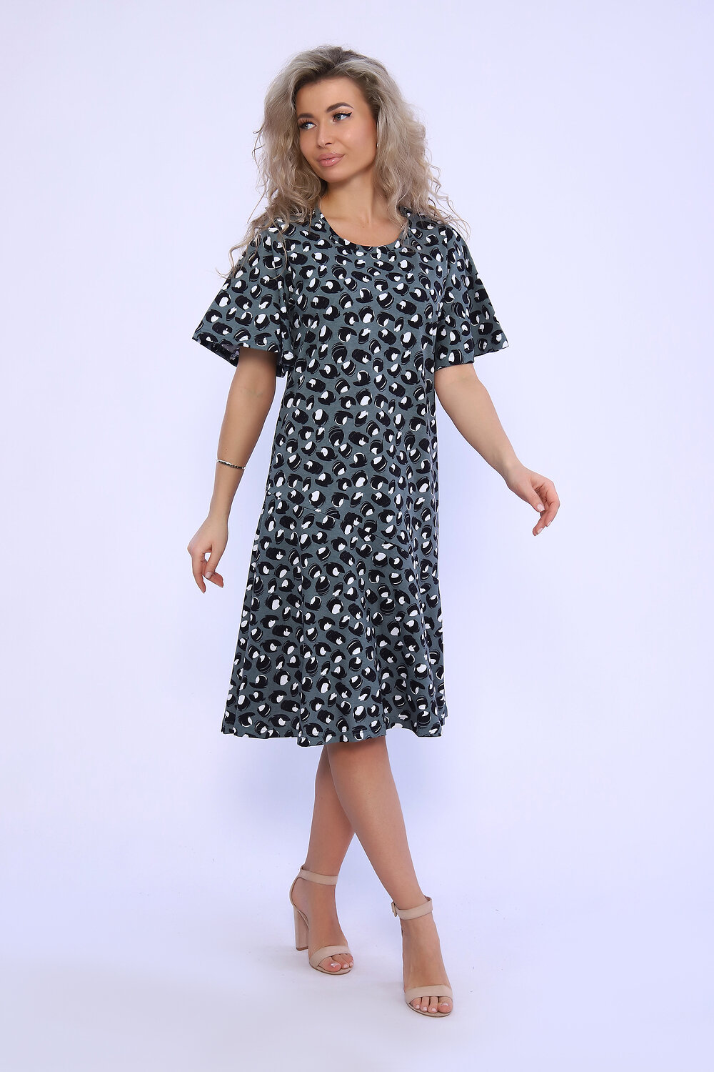 Натали Платье 580791 13124 зеленый