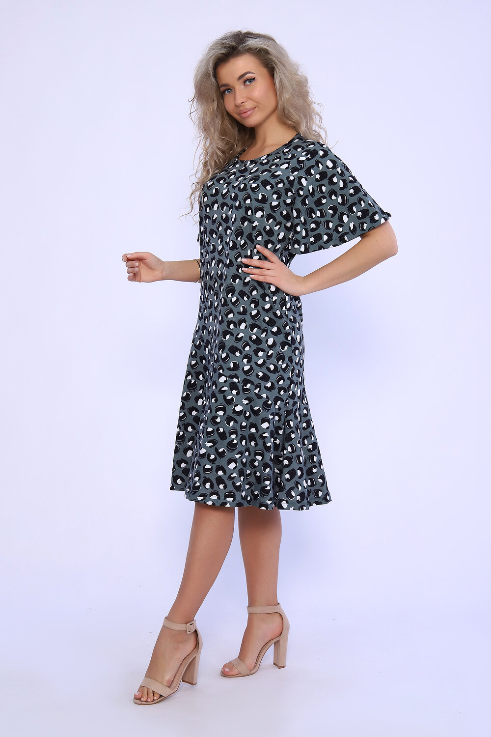 Натали Платье 580791 13124 зеленый