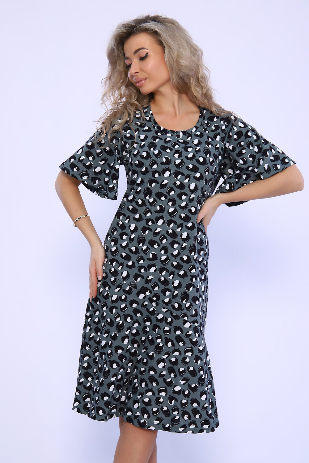 Натали Платье 580791 13124 зеленый