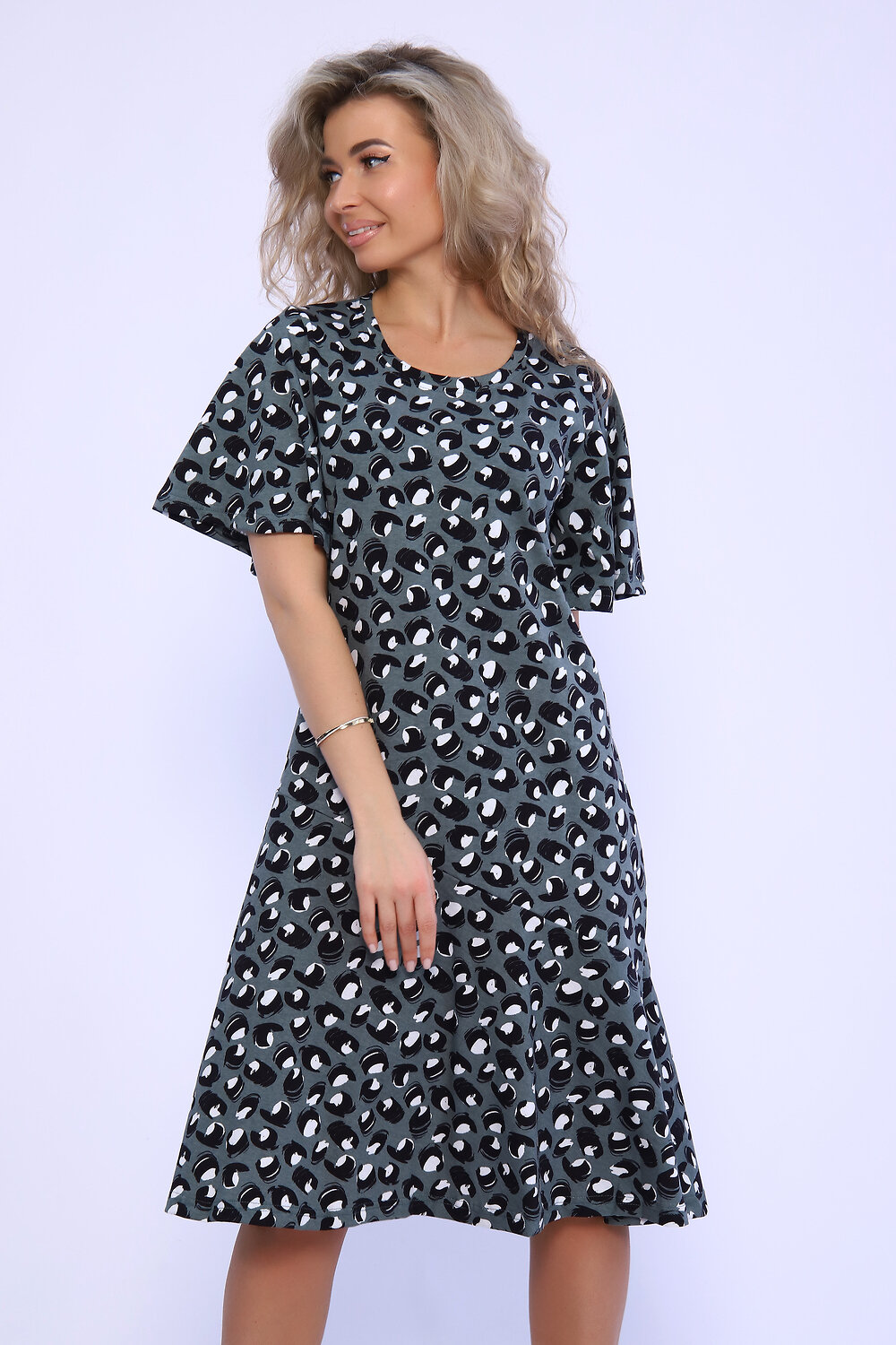 Натали Платье 580791 13124 зеленый